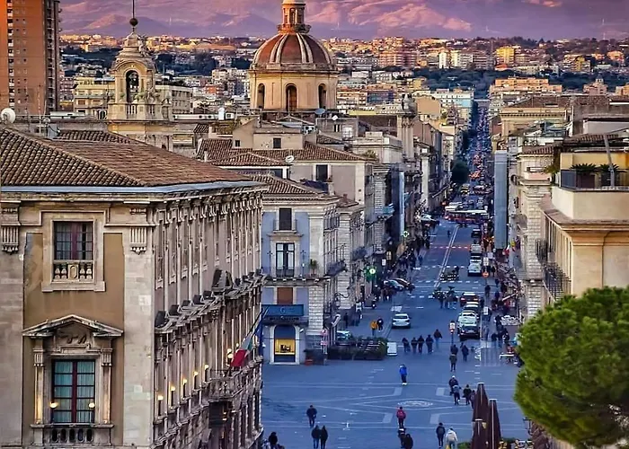 οίκος εω Center Apartamento Catania